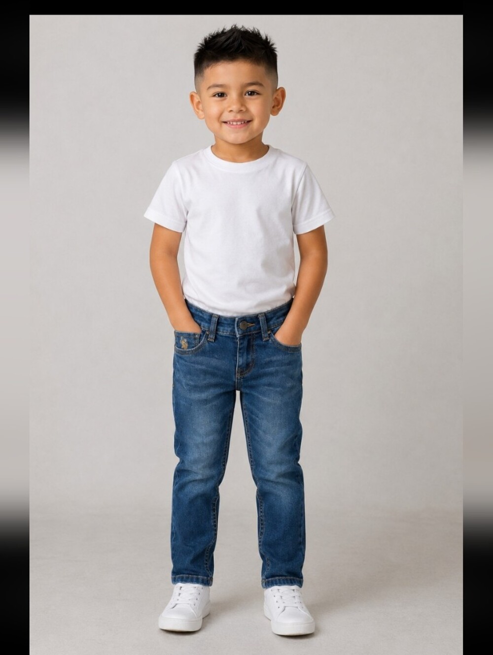 Kids US POLO ASSN Blue Jeans 4-5 Yrs